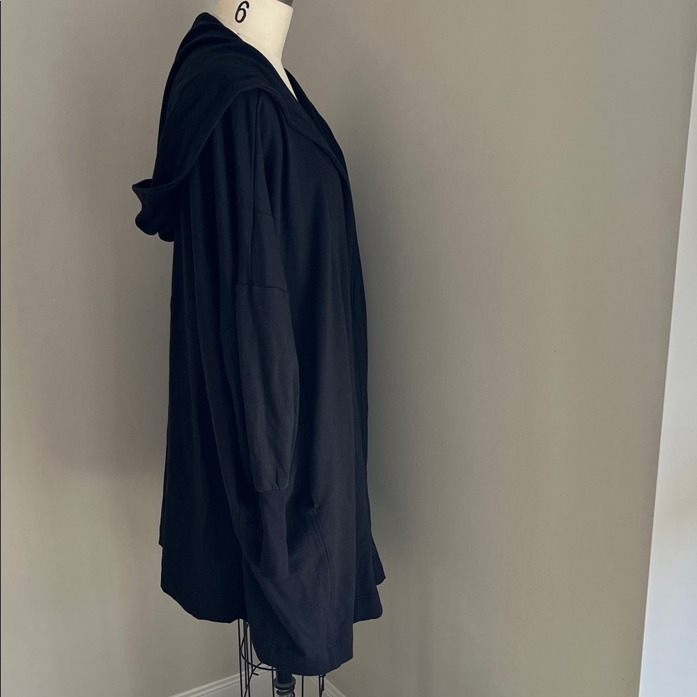 🤑LOWEST PRICE - ATHLETA Mantra Wrap Black Women's cardigan sweatshirt Jacket - Picture 14 of 16